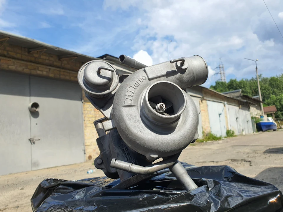 Установка свіжоперебраної турбо VF43