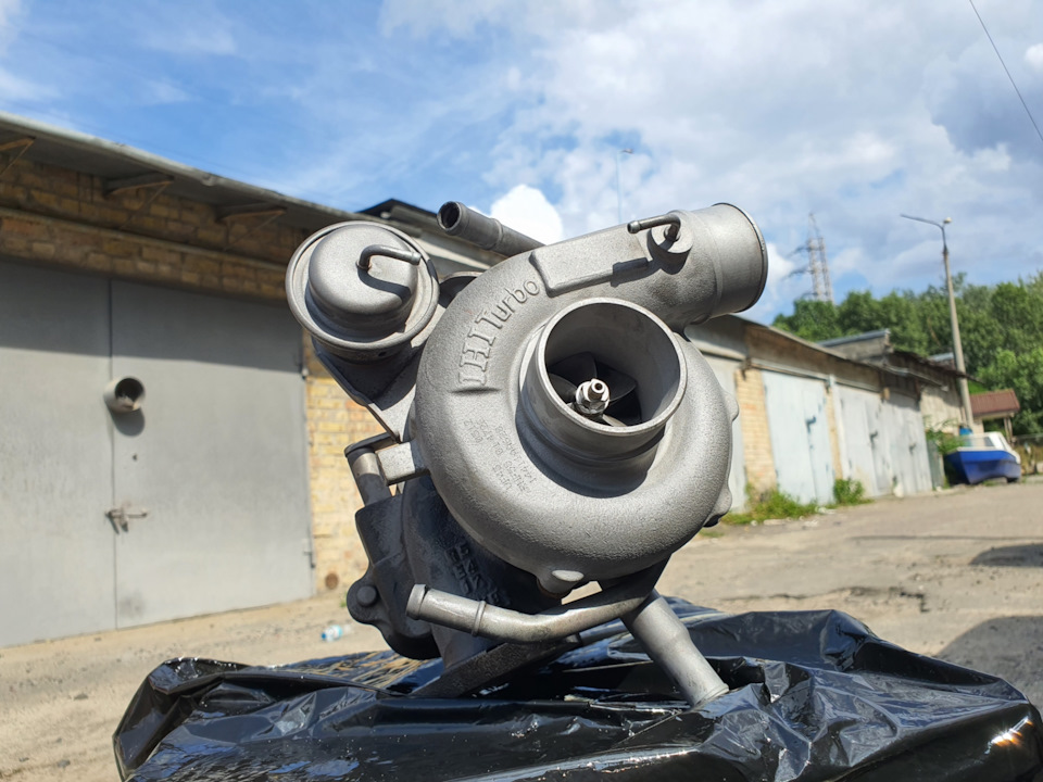 Установка свіжоперебраної турбо VF43 1