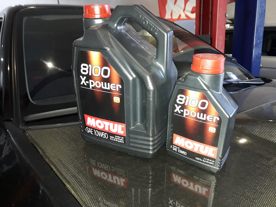 Заміна мастила (Motul 8100 X-power 10w-60) 2