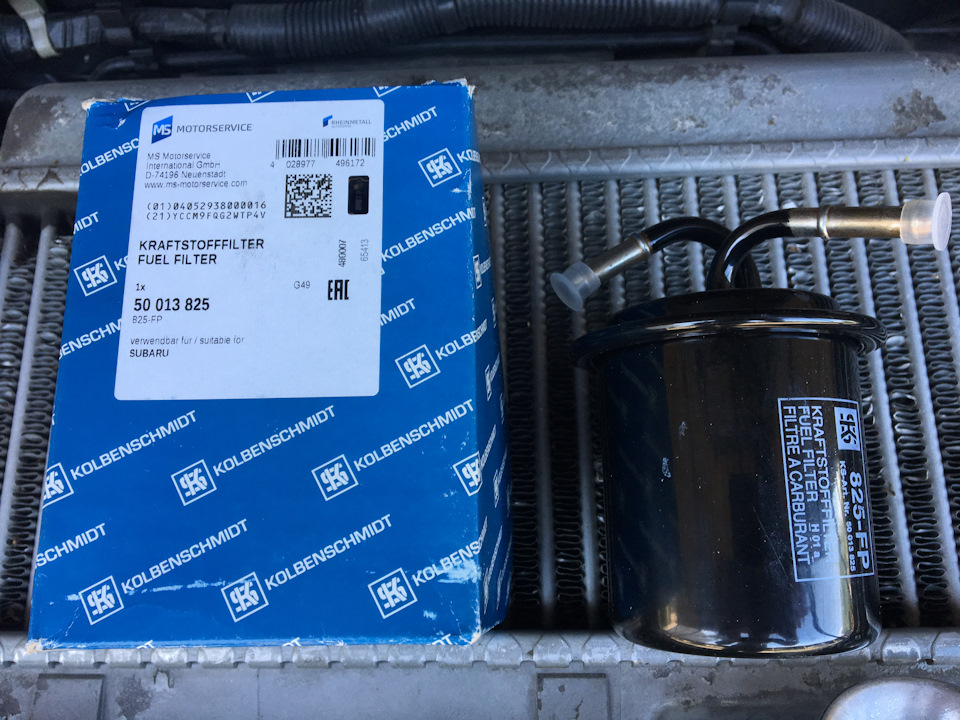 6. Заміна паливного фільтра SUBARU Impreza / 50013825 Kolbenschmidt 1
