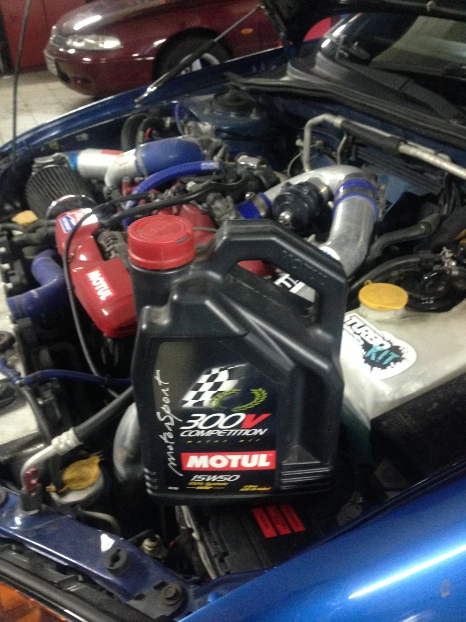 Заміна мастила Motul 15w50 V300
