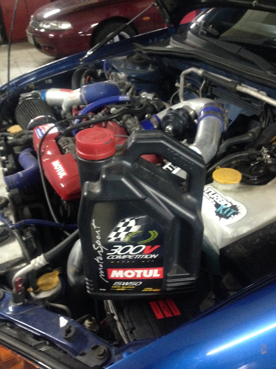 Заміна мастила Motul 15w50 V300 1