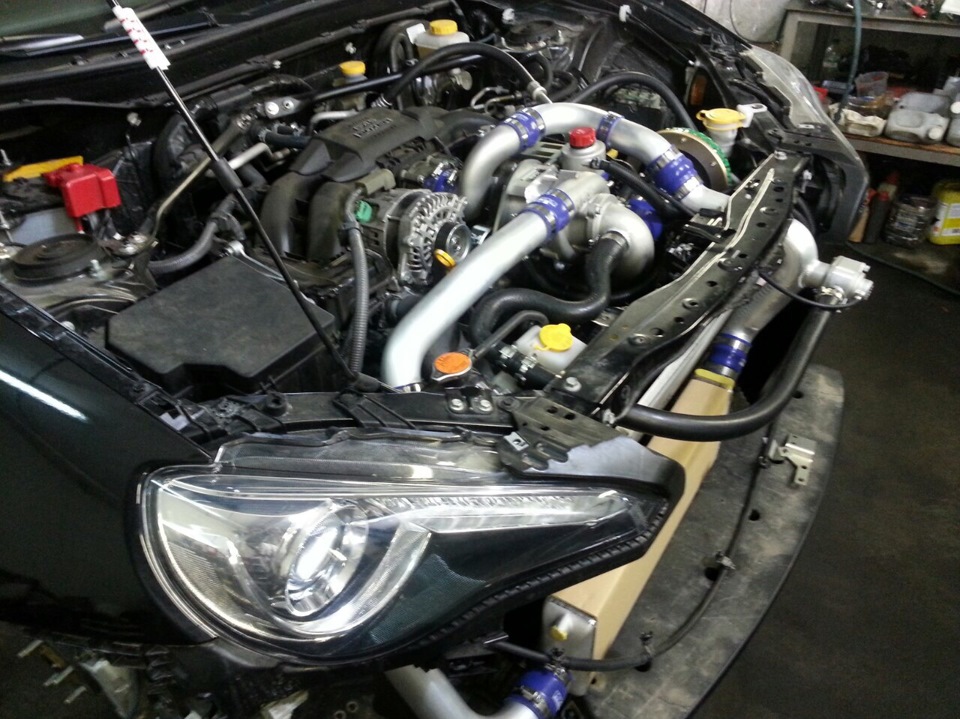Установка HKS GT Supercharger Kit на Toyota GT86 2