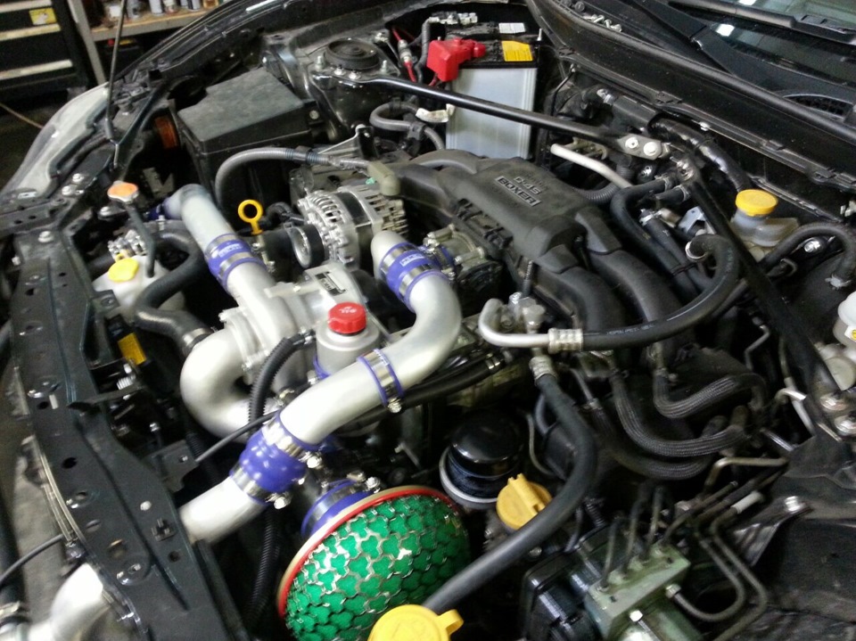 Установка HKS GT Supercharger Kit на Toyota GT86 1