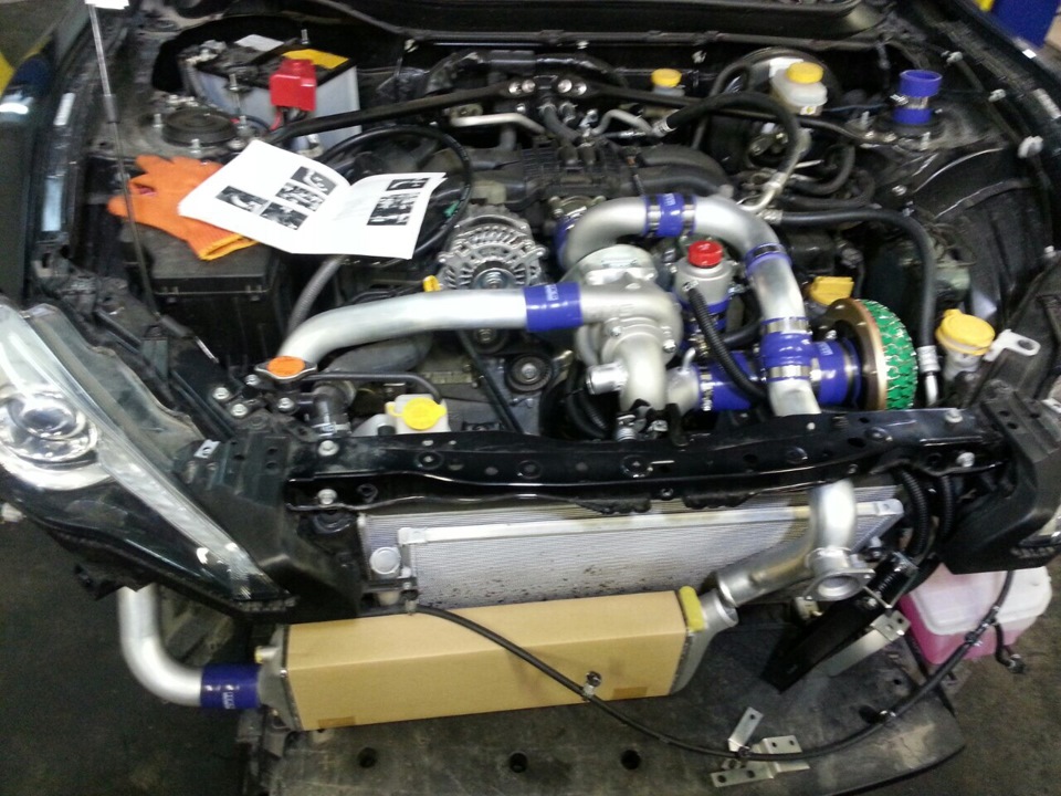 Установка HKS GT Supercharger Kit на Toyota GT86 3