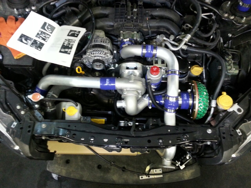 Установка HKS GT Supercharger Kit на Toyota GT86 4