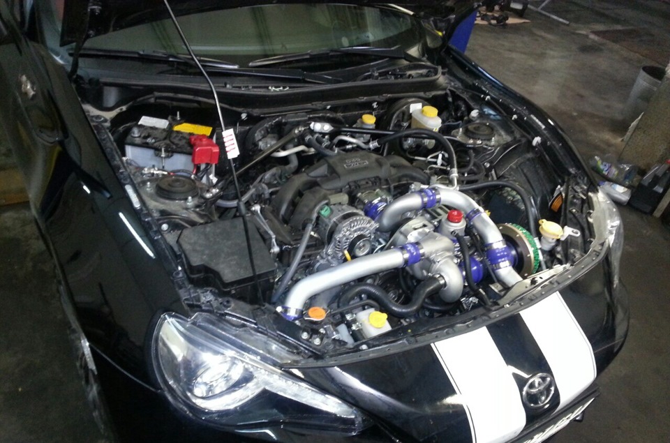 Установка HKS GT Supercharger Kit на Toyota GT86 5