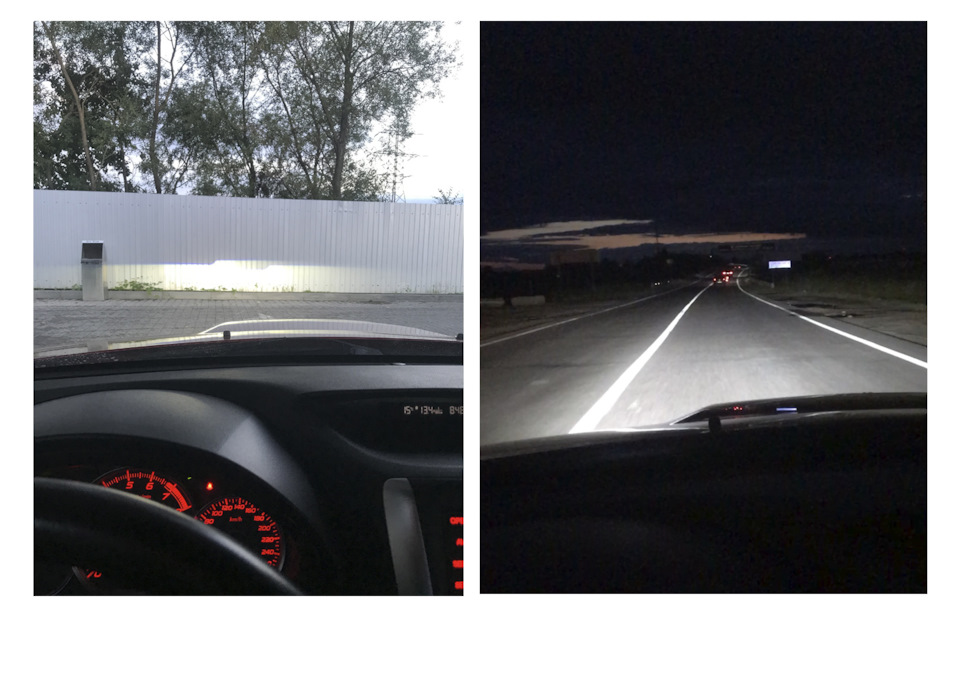 Заміна стандартного ксенону на bi LED Aozoom A7 3