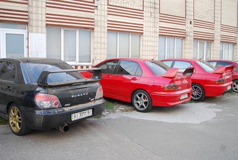 Чим Subaru від Evolution відрізняється 1
