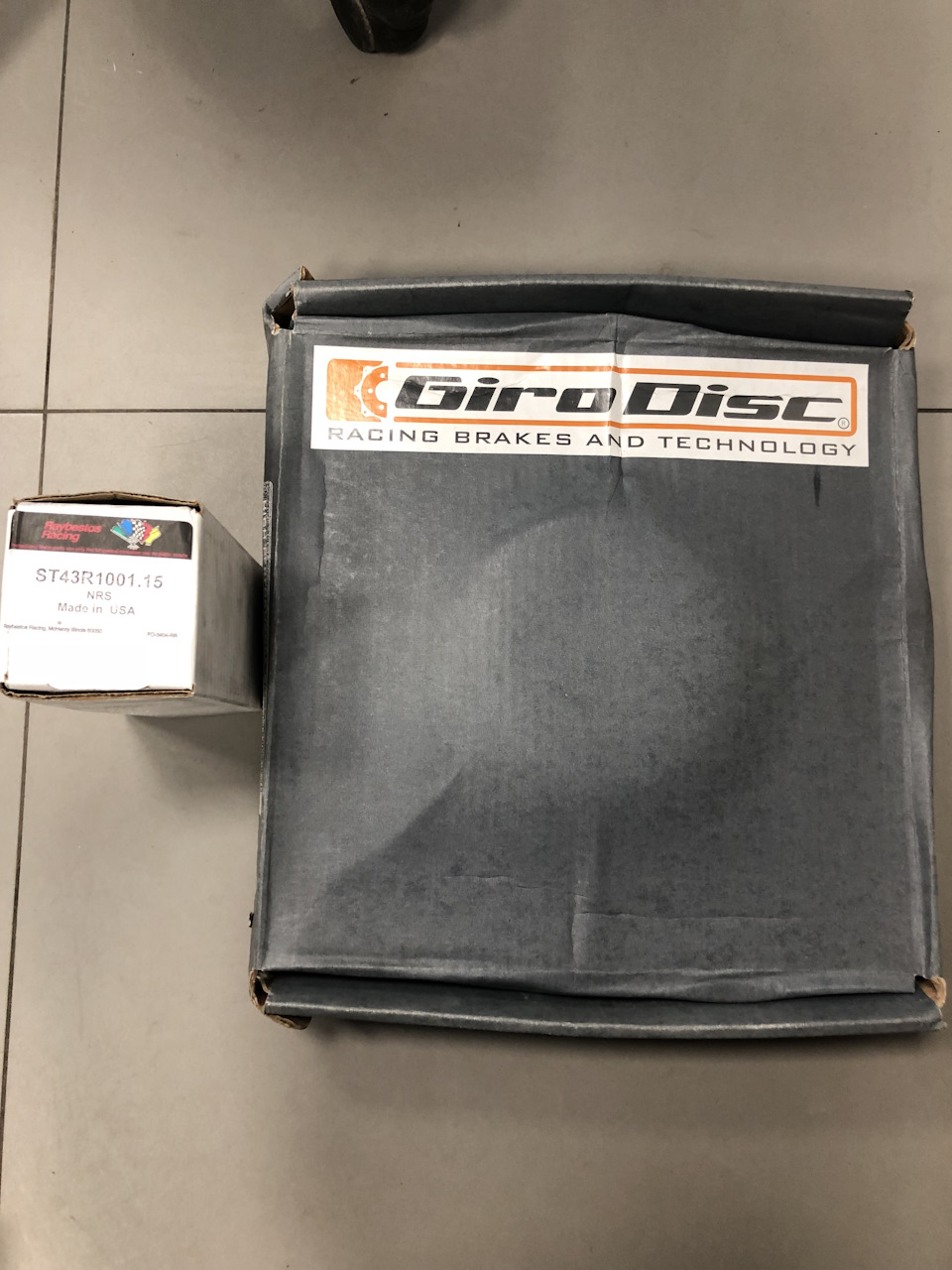 Нові гальма Girodisk + Raybestos 5