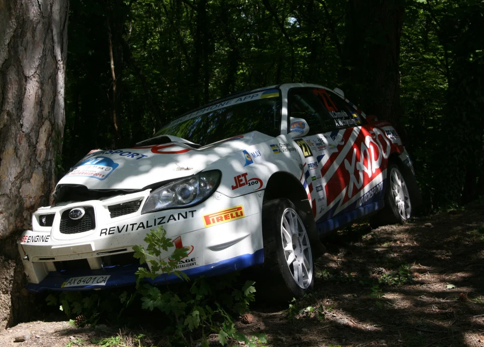 Yalta Rally 2011 - закінчилося все погано - Accident