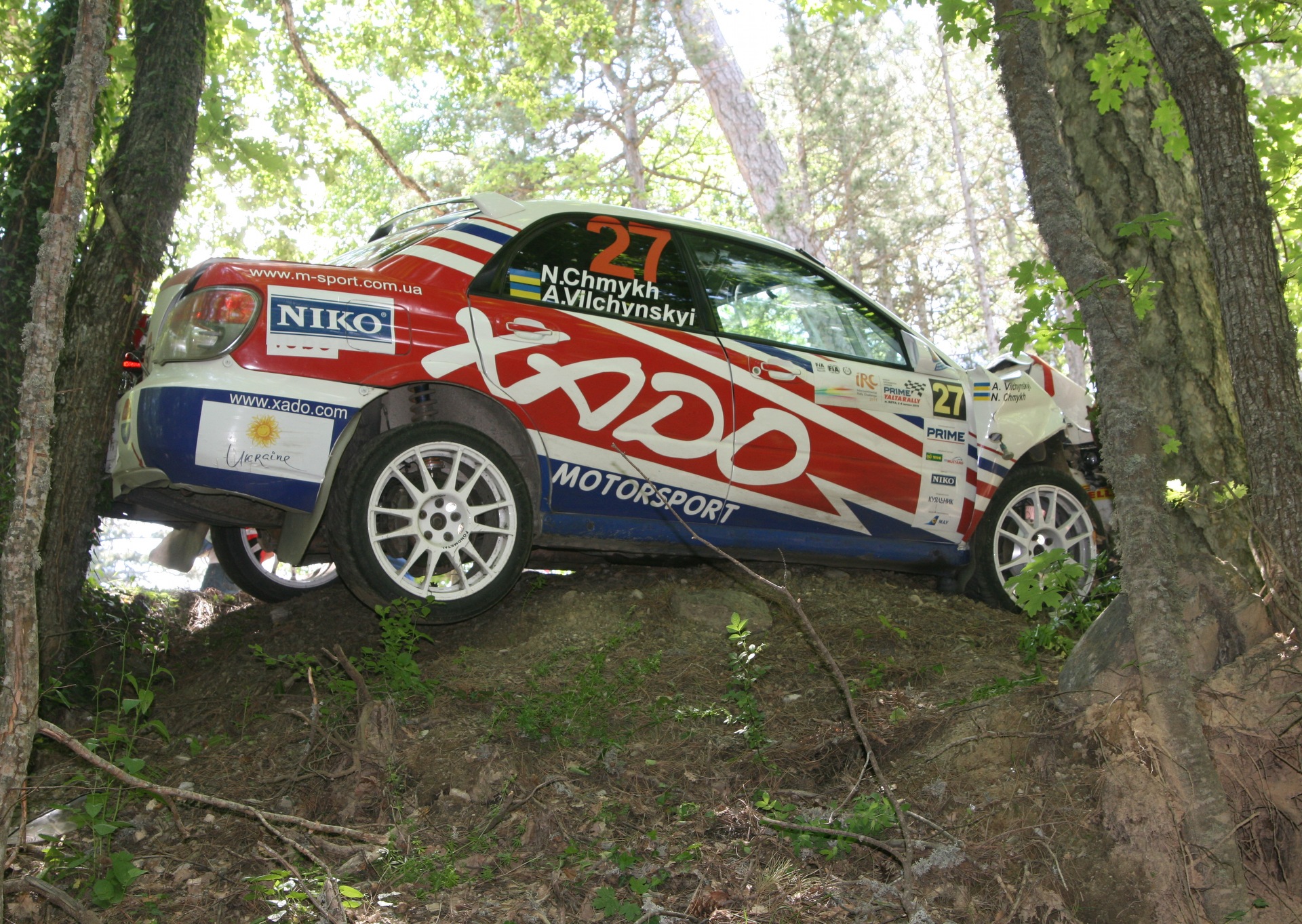 Yalta Rally 2011 - закінчилося все погано - Accident 3