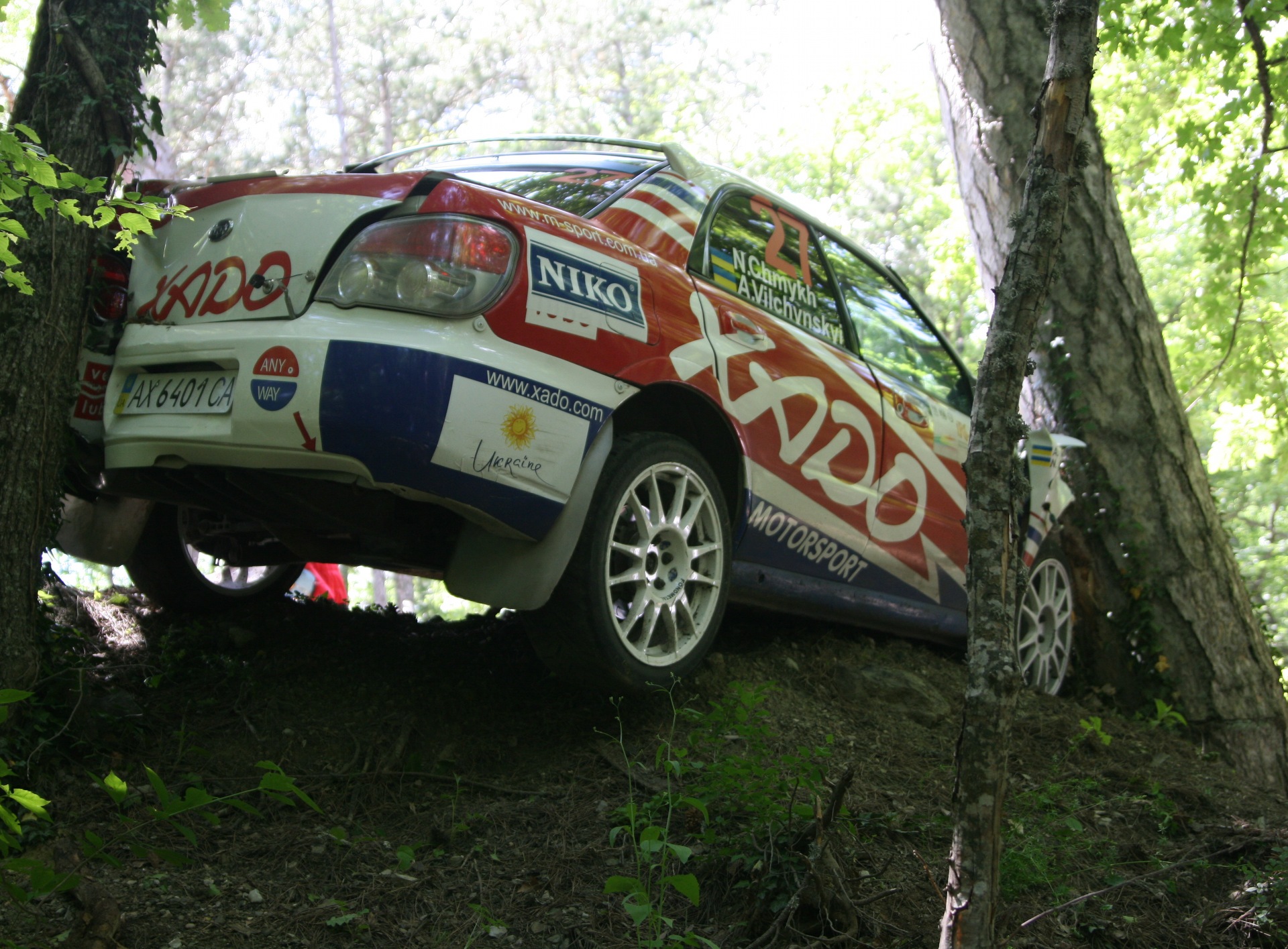 Yalta Rally 2011 - закінчилося все погано - Accident 2