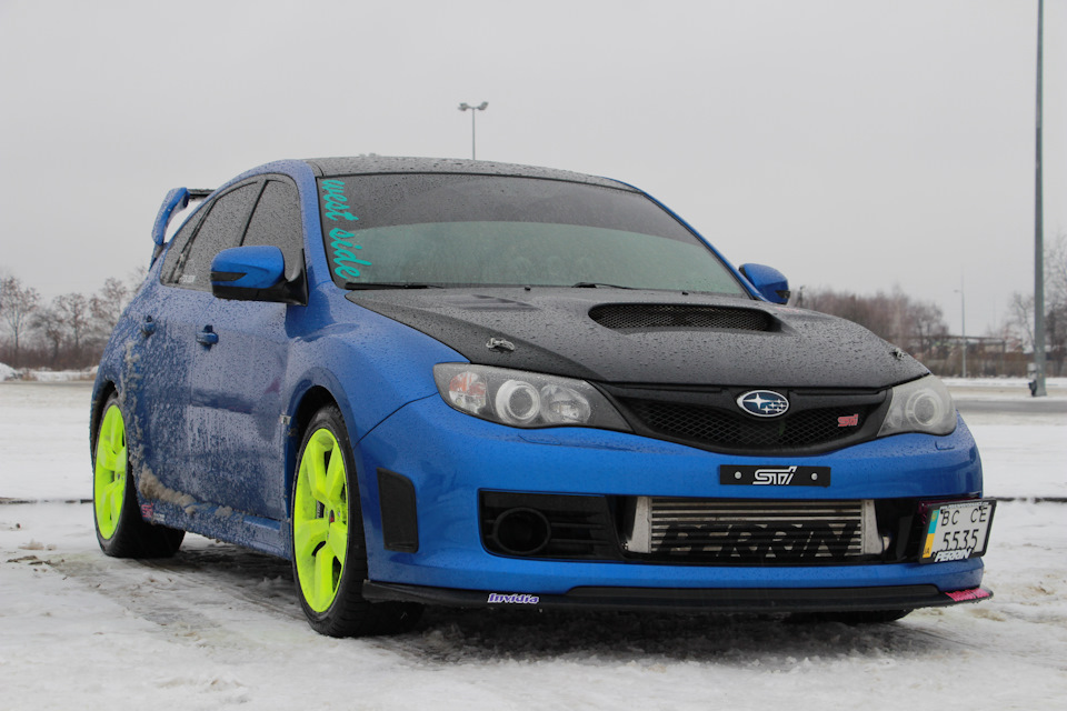 Winter drift. Subaru party. 10.01.2016 3