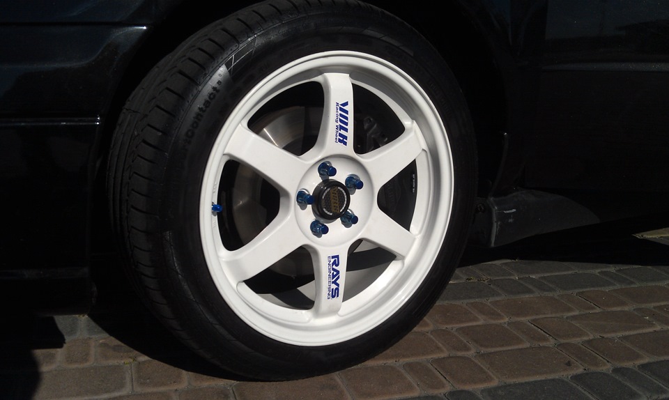Нові колеса (Volk TE37 + Continental ContiSportContact 5) 5
