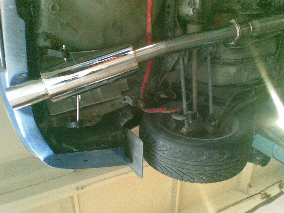 Exhaust 3 and Silicone intake 2