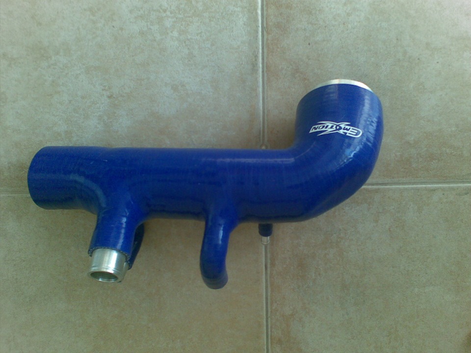 Exhaust 3 and Silicone intake 4