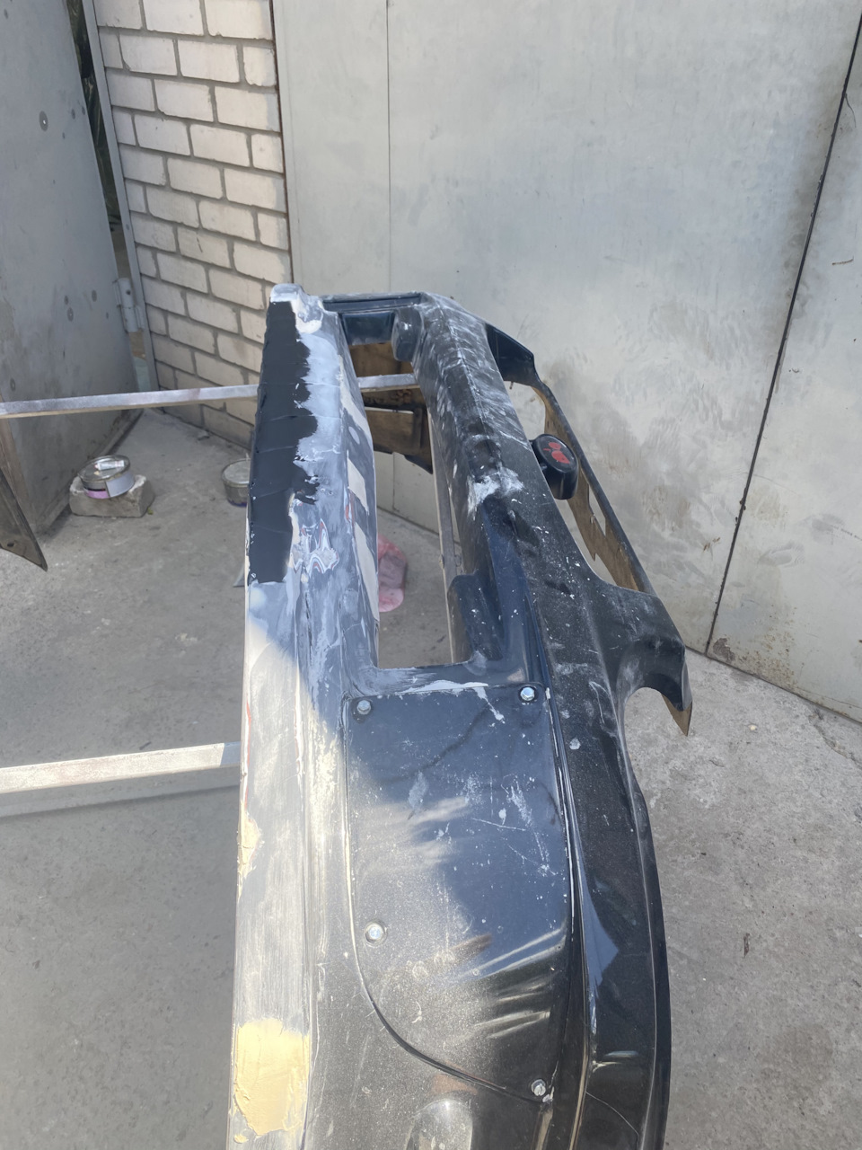 Знайшов рем вставки та підготовка бамперів. 3