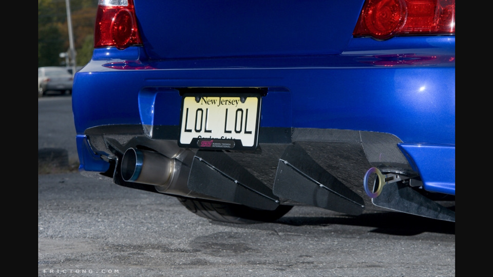 Rear diffuser HKS kansai 2