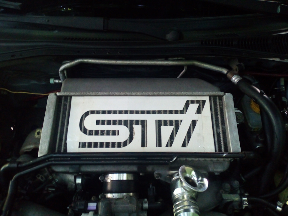 Інтеркулер напис STI 1