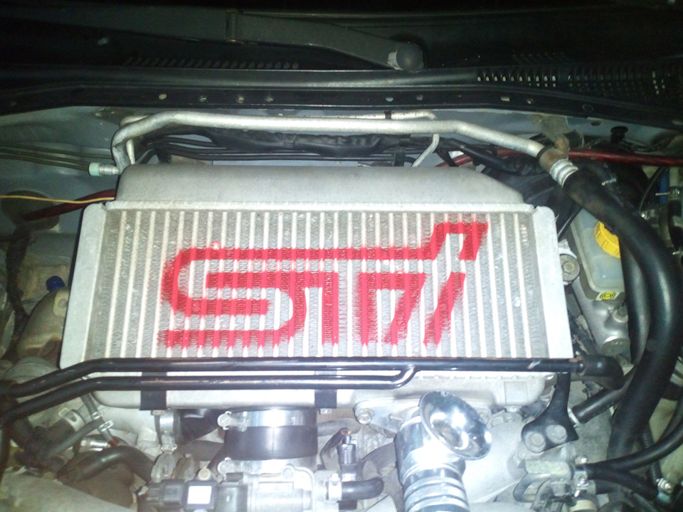 Інтеркулер напис STI 5