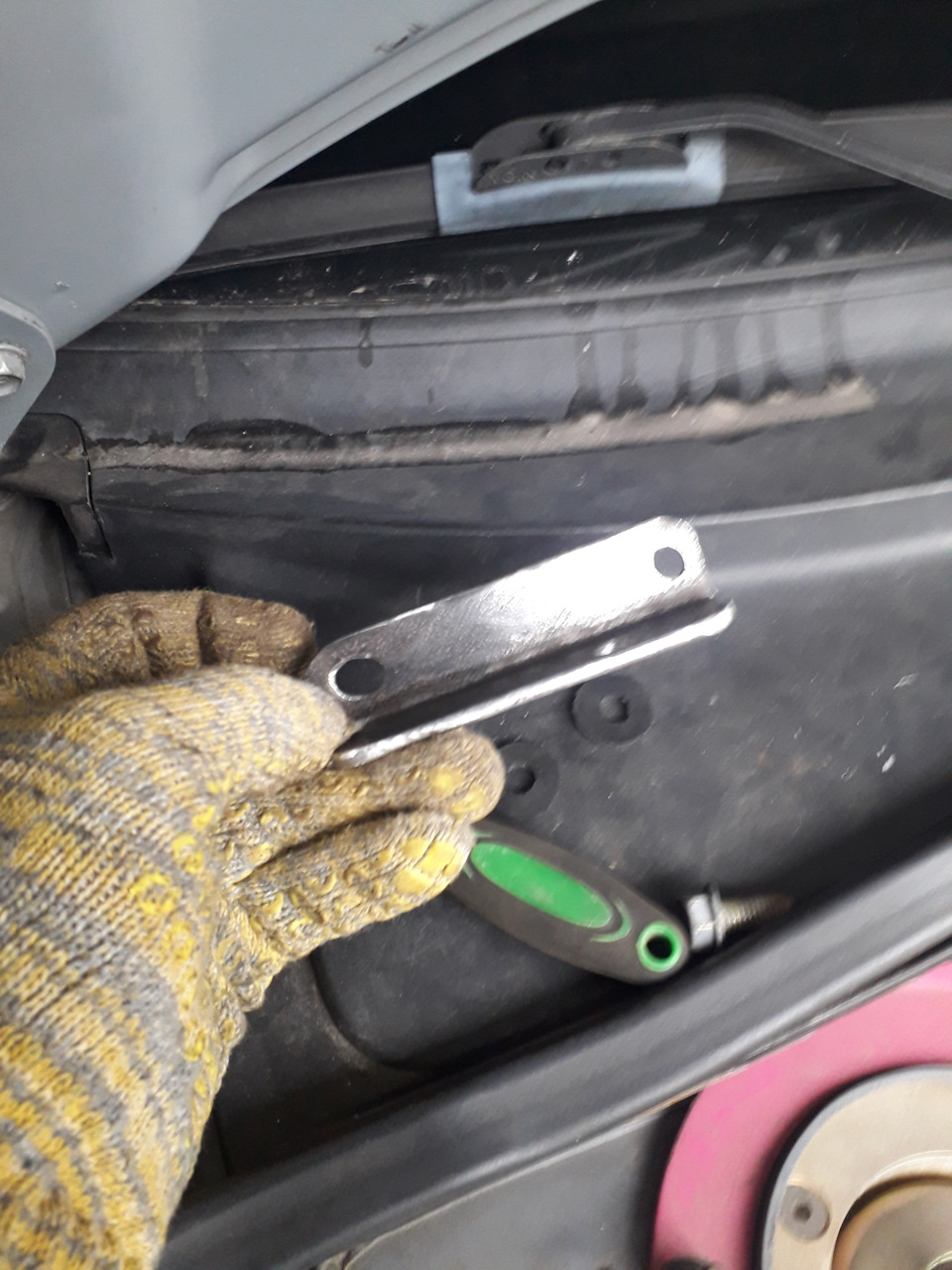 Газові упори капота, made in mygarage👐 2