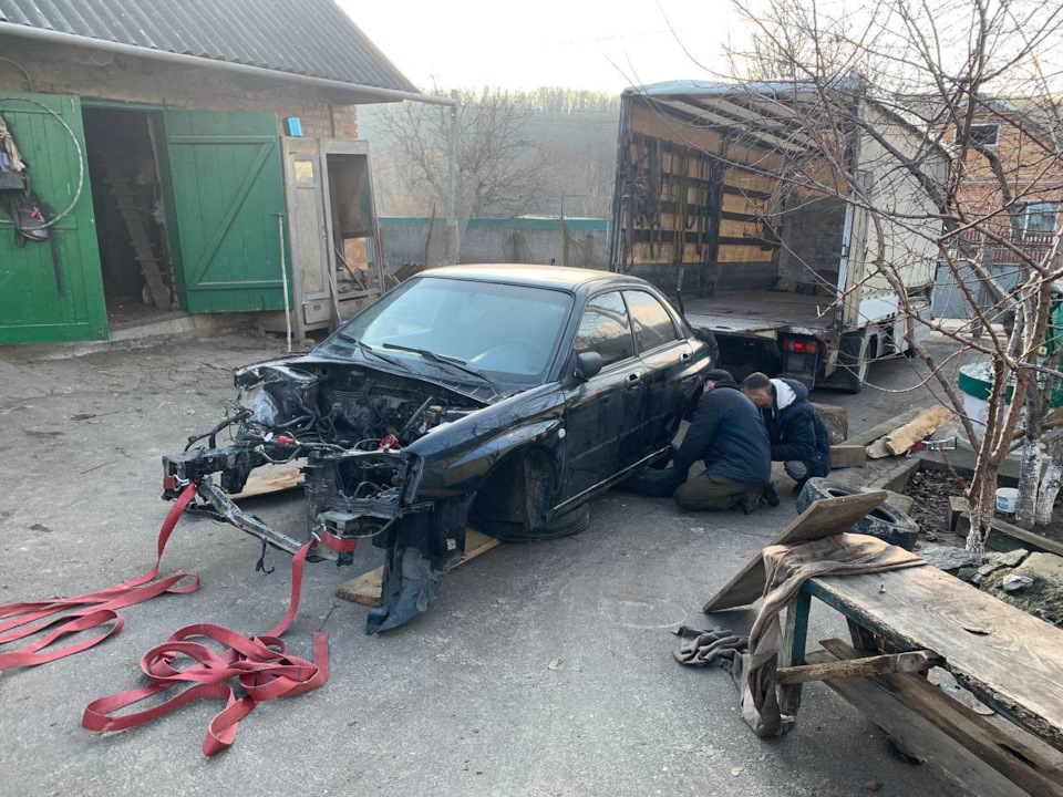 Виведення Subaru Impreza з коми своїми руками 3