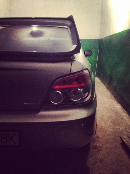 Спойлер STI 4