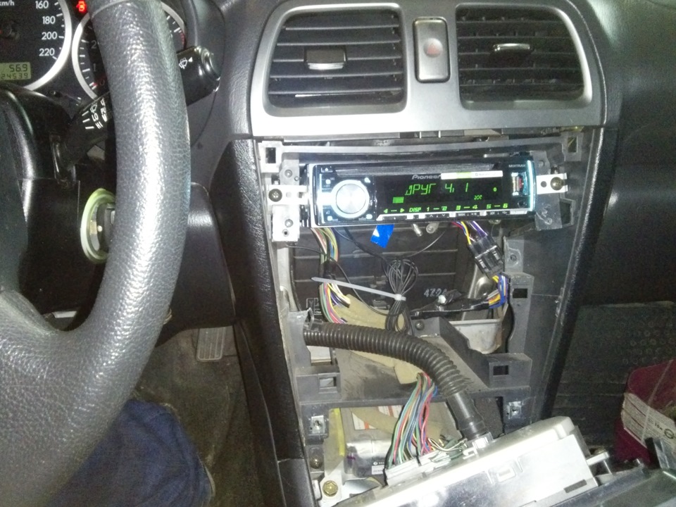 Pioneer DEH-X5600BT + Hertz DSK 165.3 + шум дверей 2