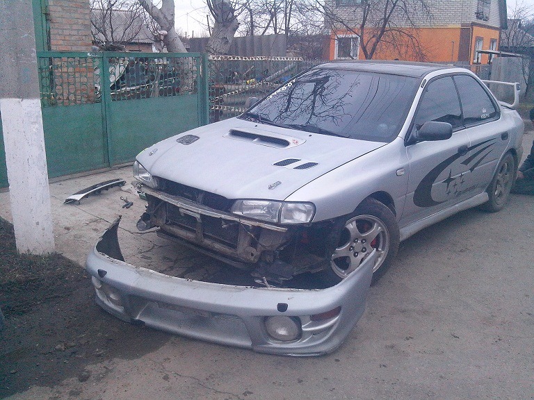 Зняв бампер на фарбування)) 1