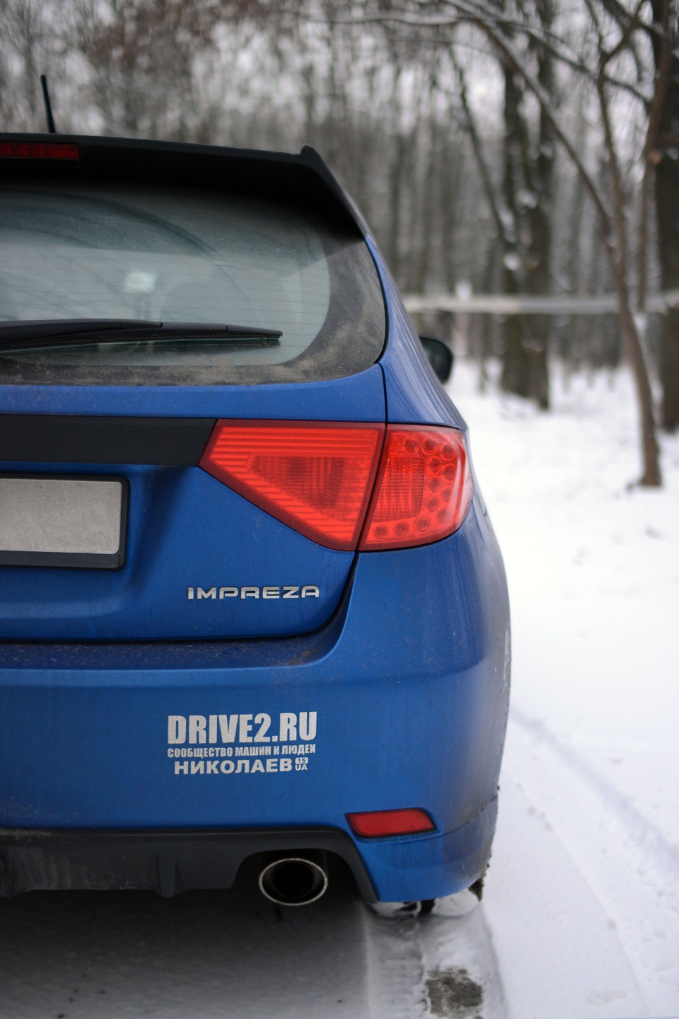Спойлер STI 5