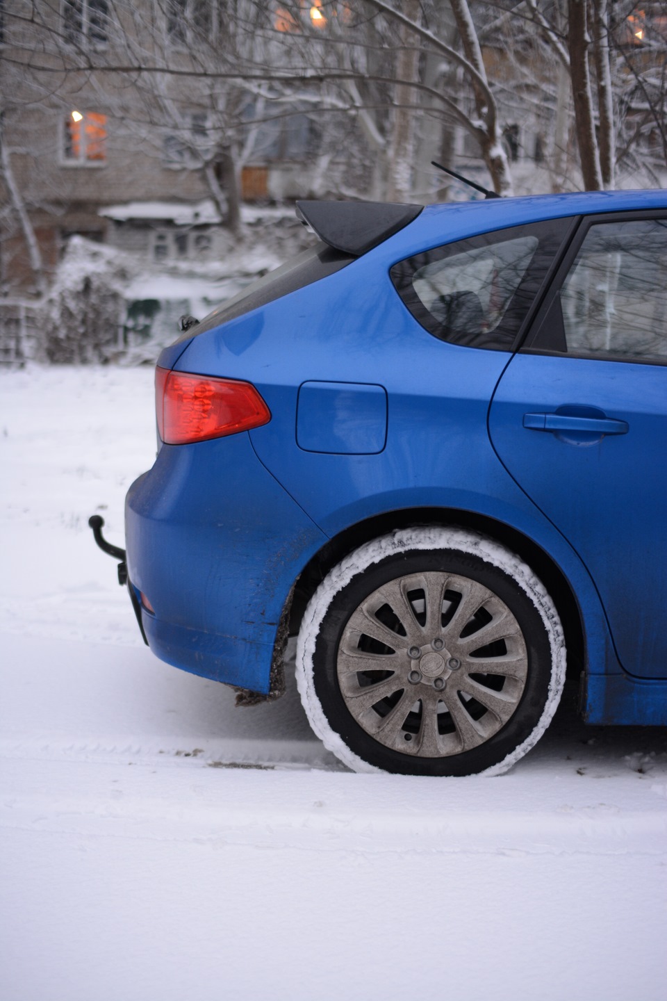 Спойлер STI 4