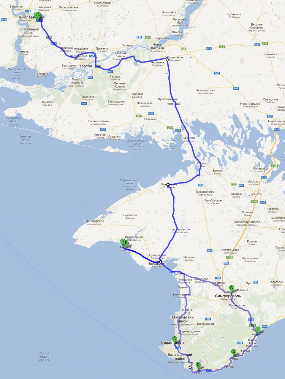 Tour de Crimea 2012 2