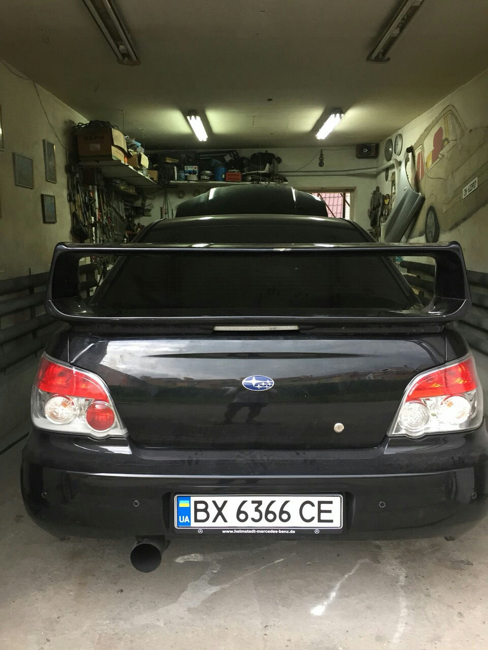Спойлер STI 1