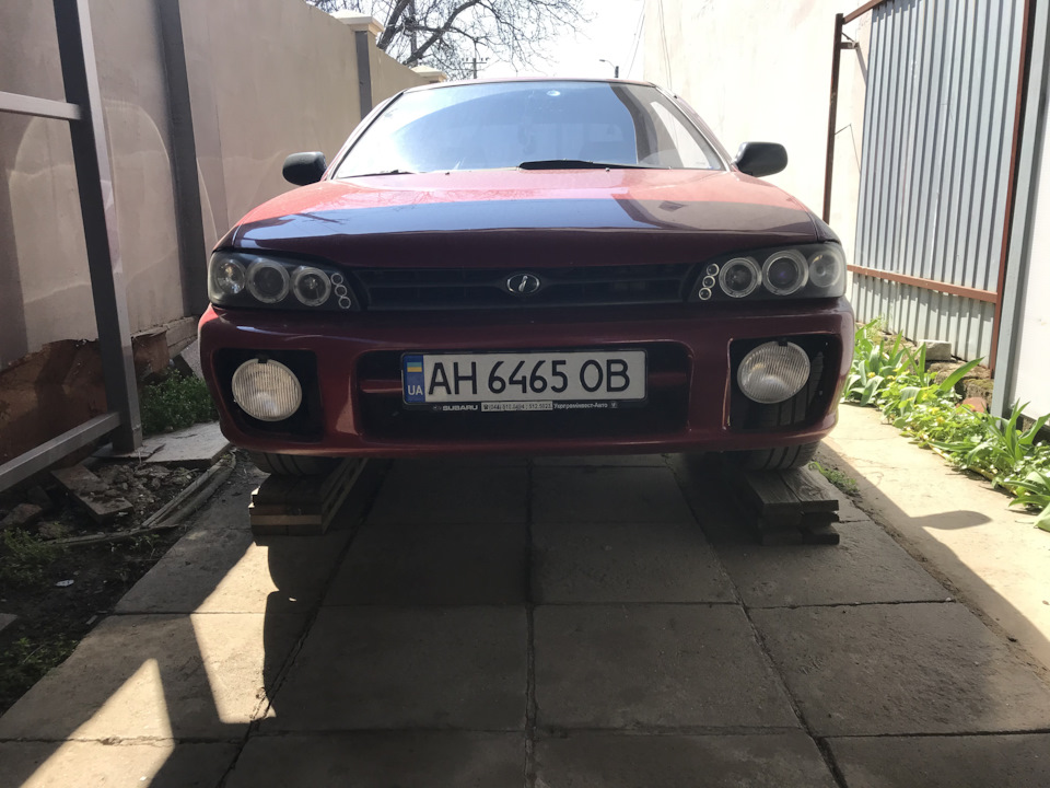 Установка бампера 2