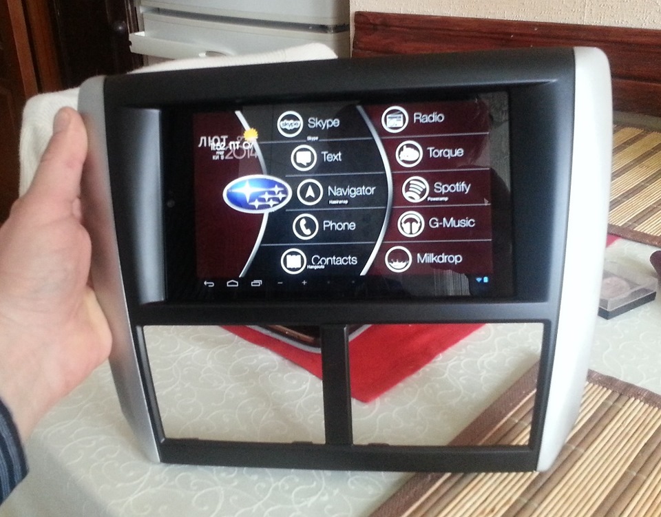 Subaru Impreza Nexus 7 integrated also known as IngressCar 3