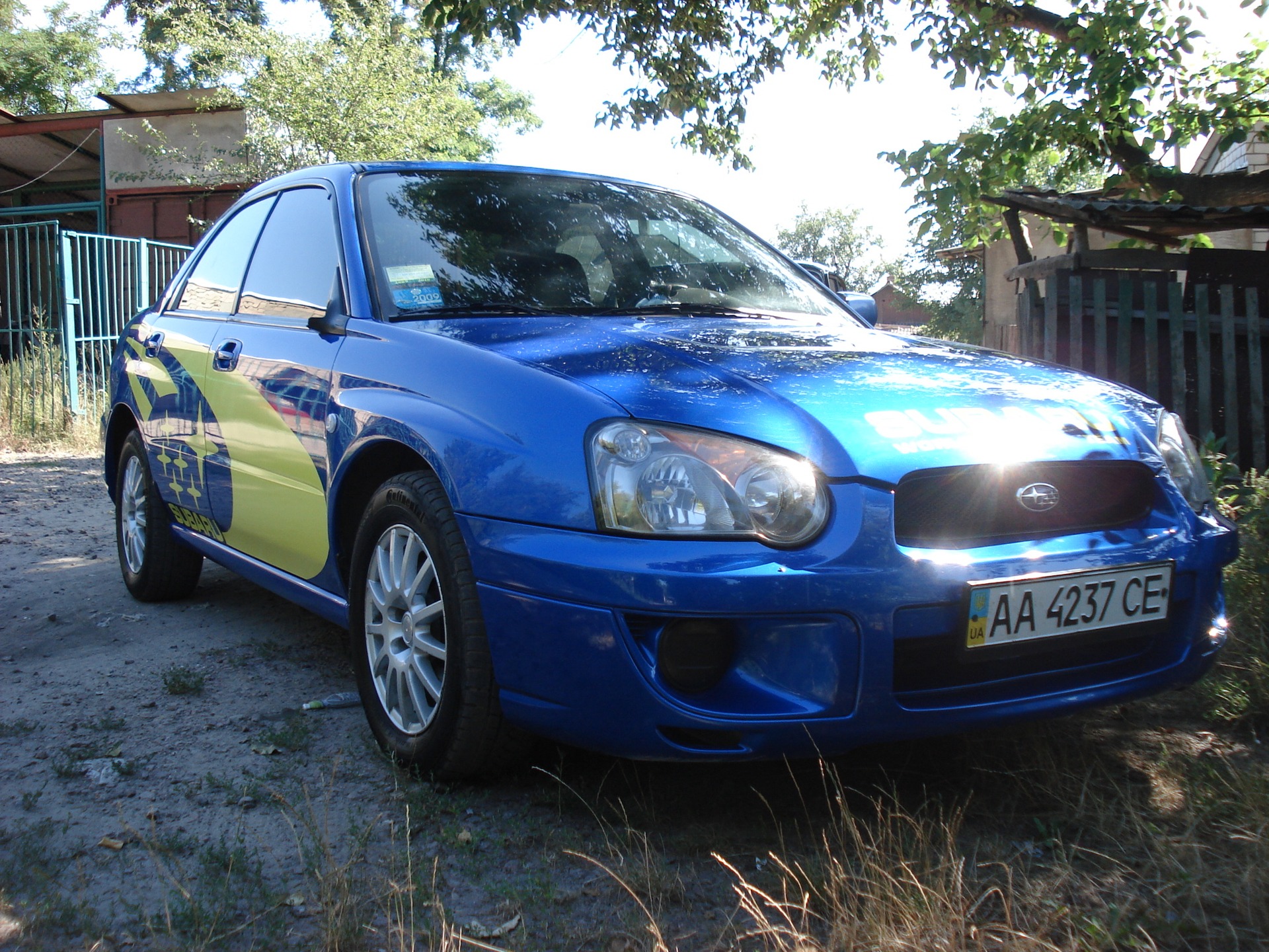 НУ ОТ І ВОНА З ВІНІЛОМ І СПОЛЕРОМ WRX! 4