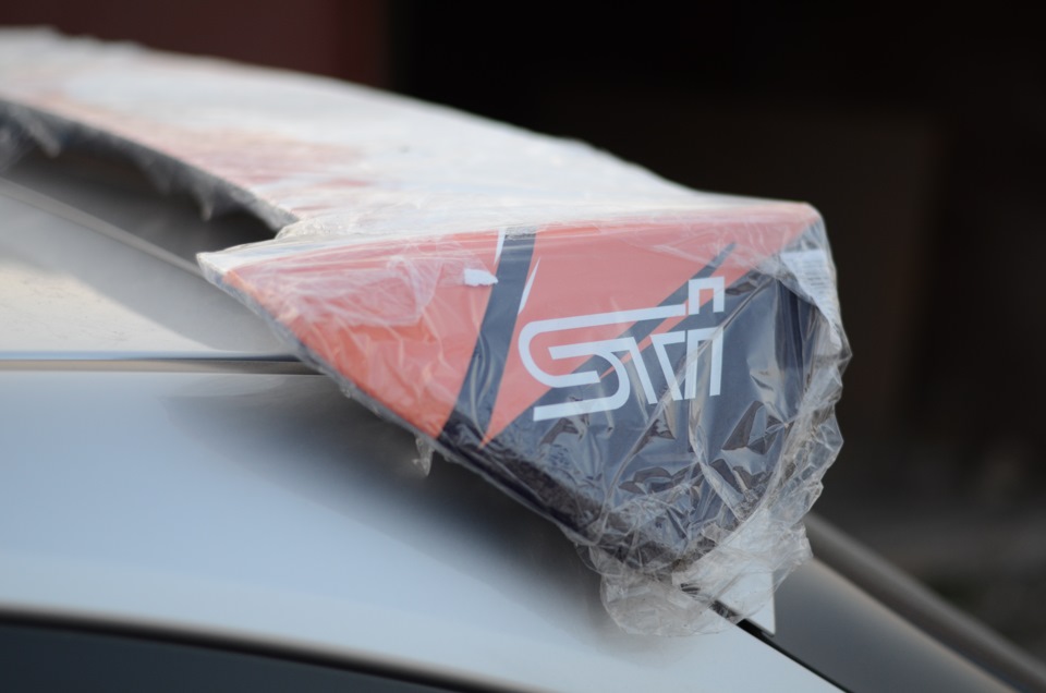 Спойлер STI 1