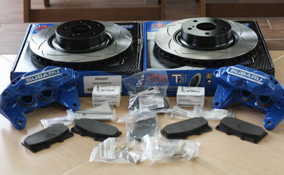 Гальма WRX 4-pot. Частина 3. Встановлення та враження 1