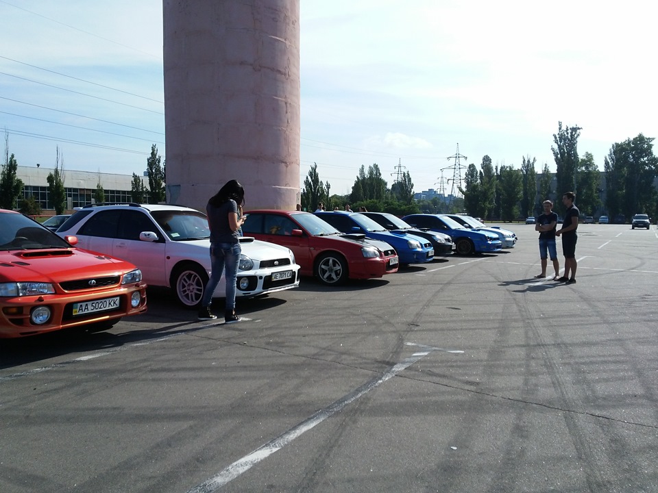 Пару фотографій зі зльоту Subaru Family Party 3