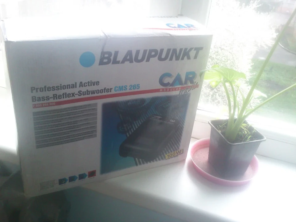Blautpunkt BASS-REFLEX-SUBWOOFER CMS 265
