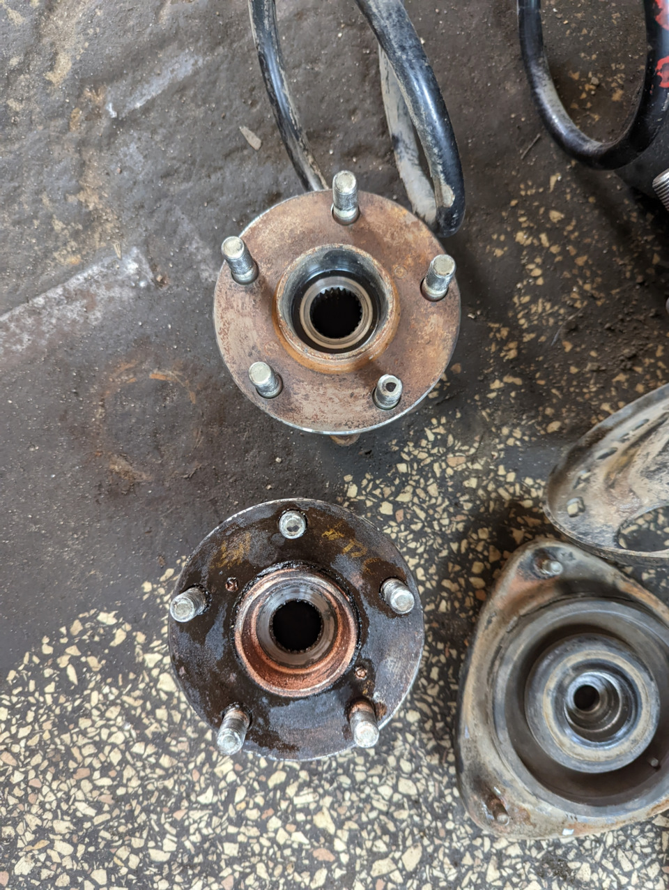 Заміна маточок і опор 1