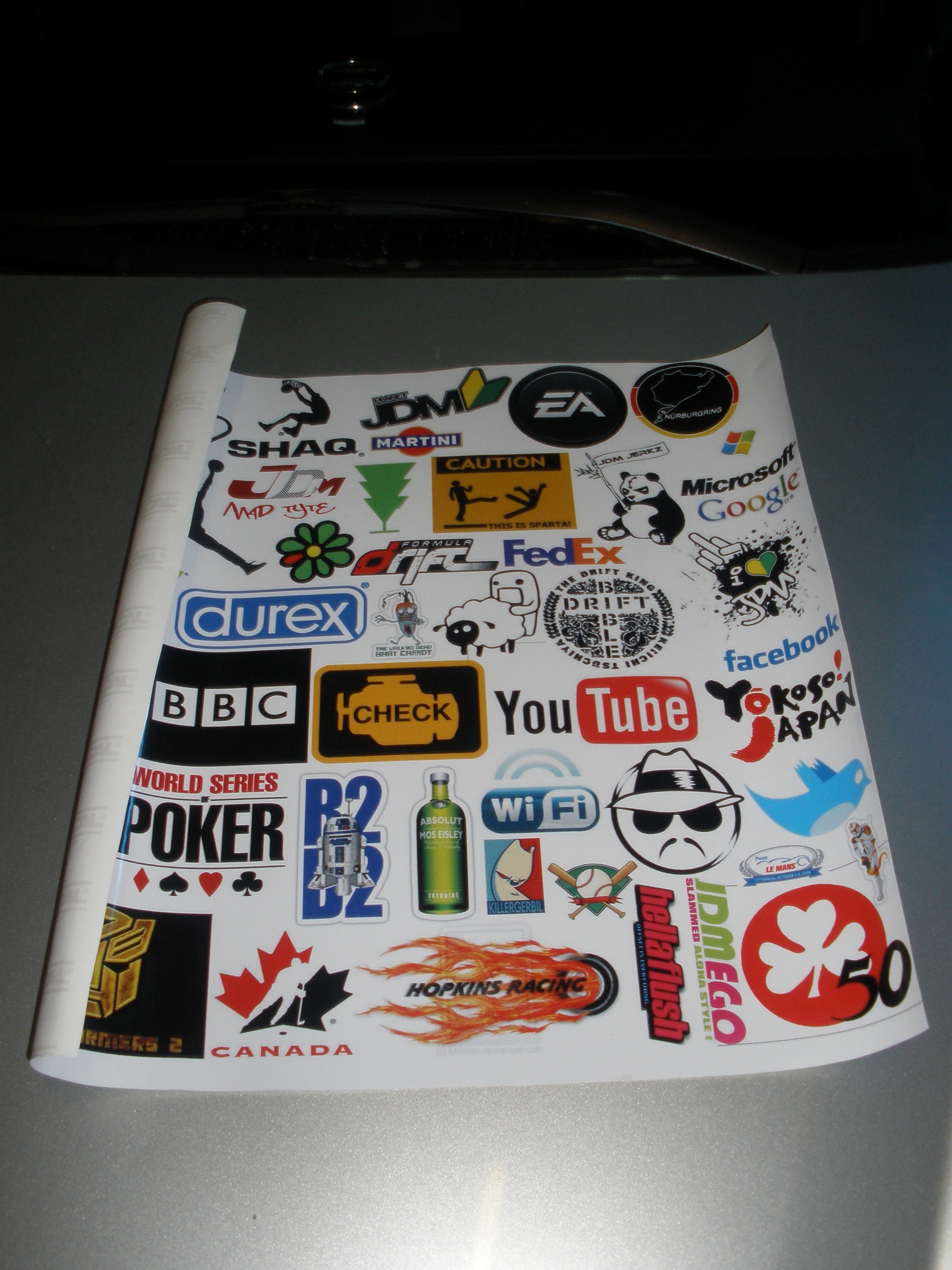 Sticker bombing 1