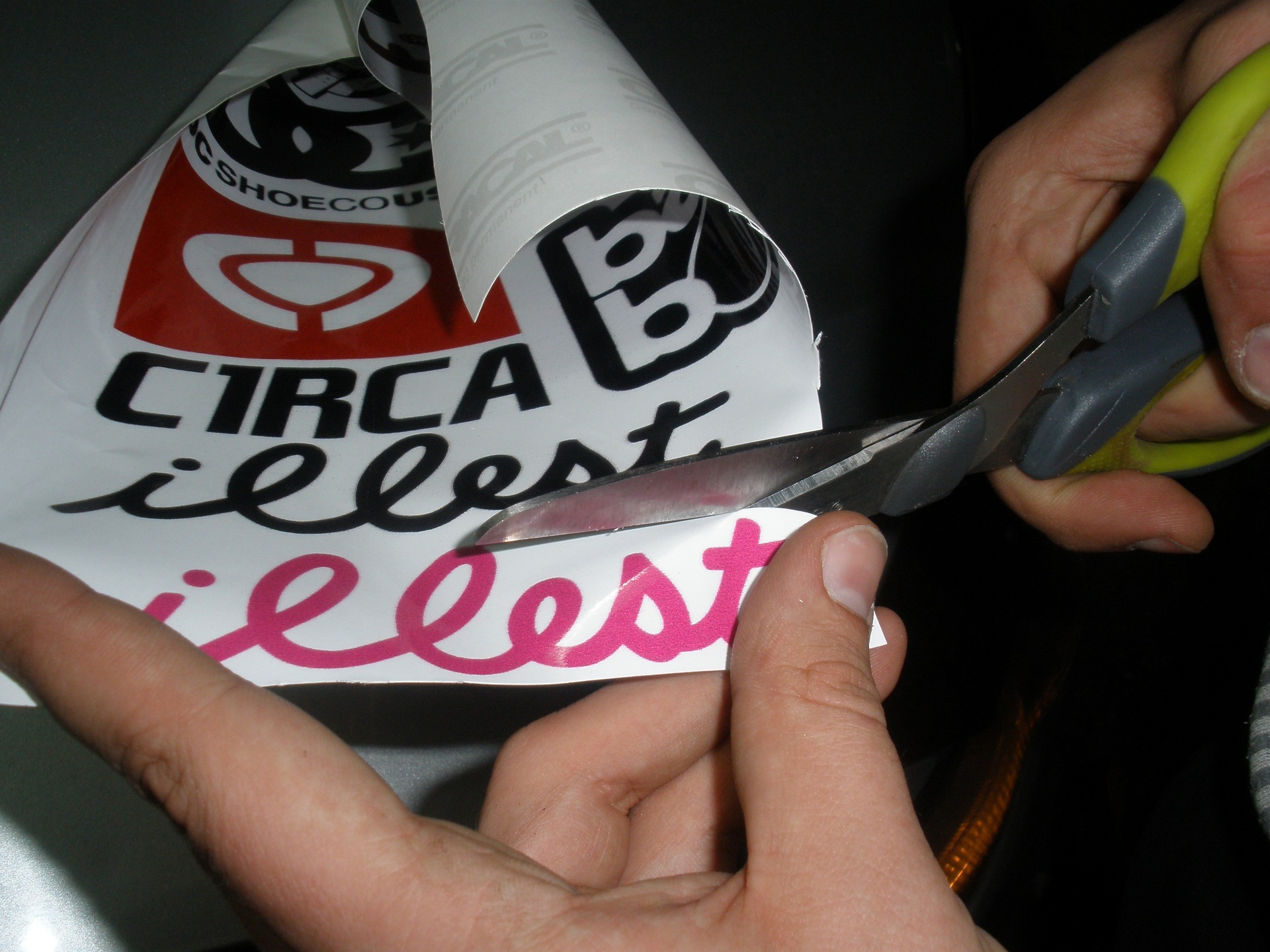 Sticker bombing 2