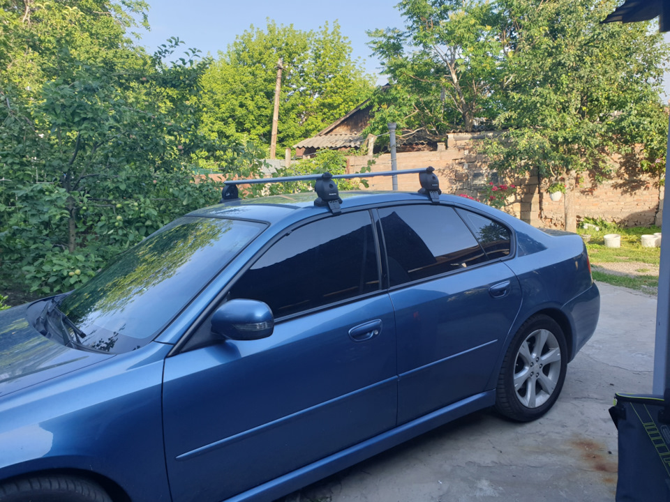 Нові поперечки та бокс на дах. 4
