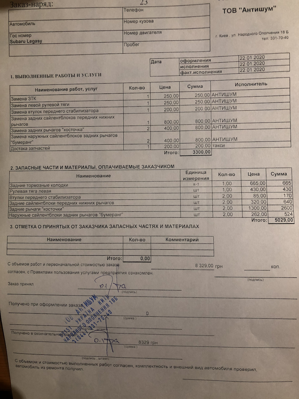 #4 Ходова Т.О 1