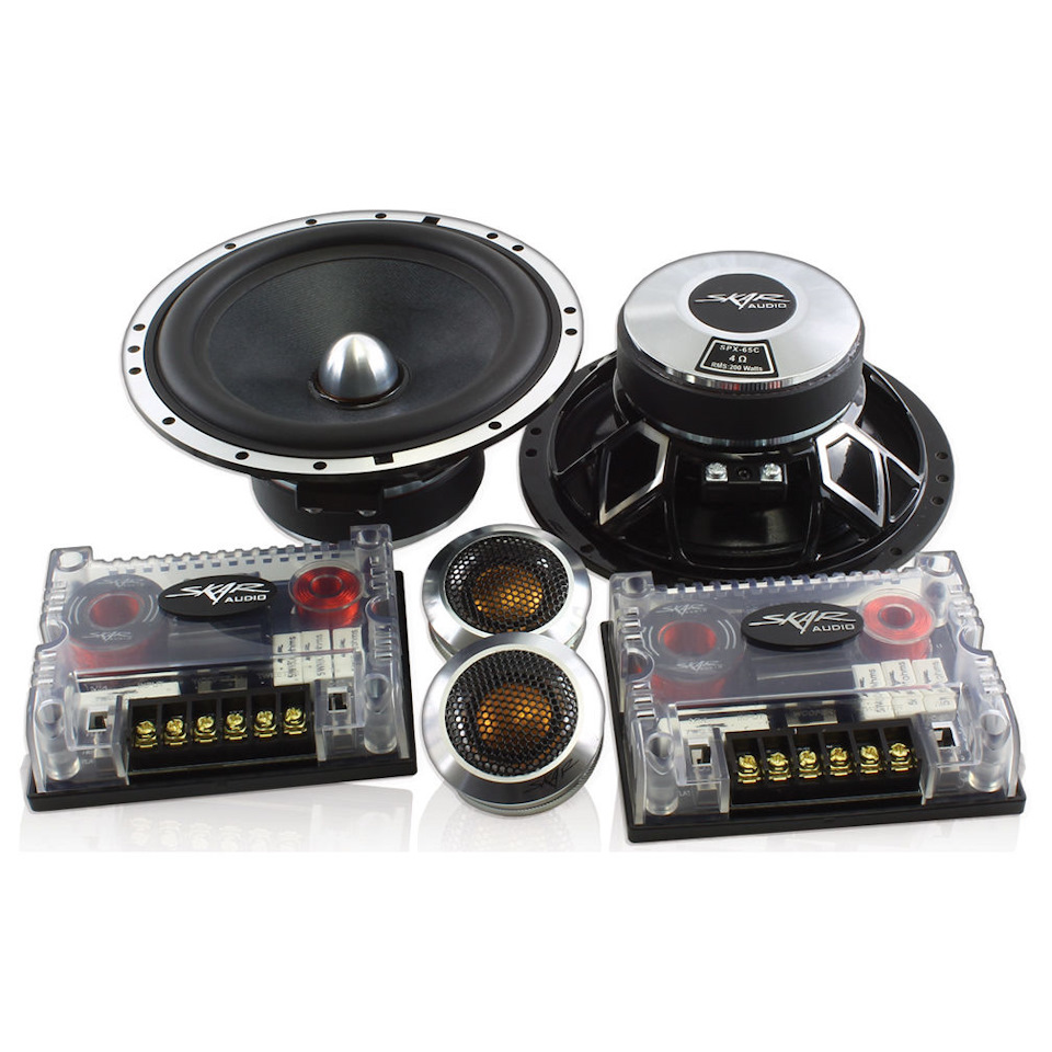 Kenwood DDX155 and SXP-65a Convertible Speakers Pair 2