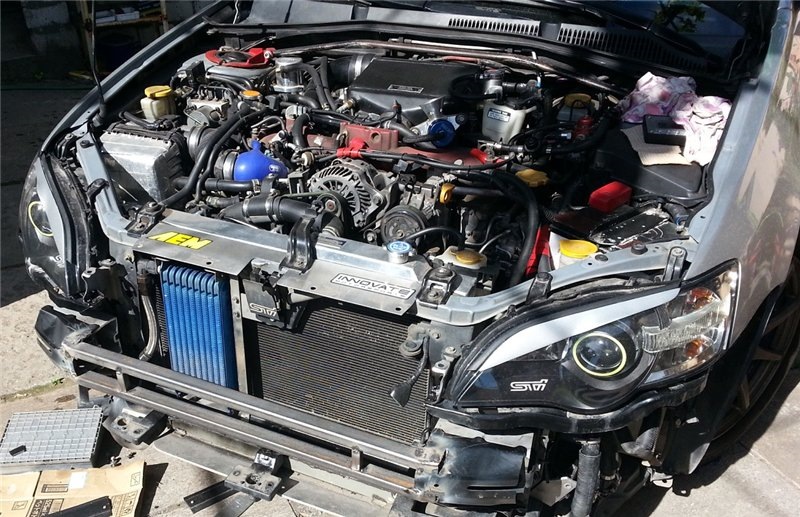 AWIC Водянка v2.0 (Monster heat exchanger Shelby GT500) ) 3