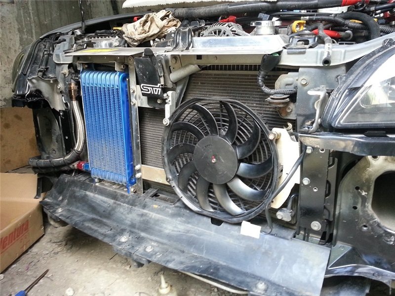 AWIC Водянка v2.0 (Monster heat exchanger Shelby GT500) ) 4