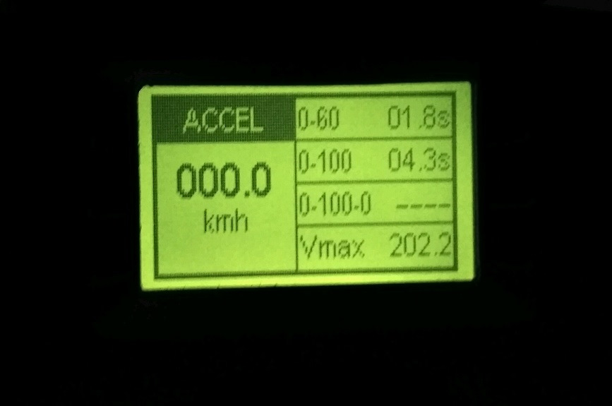 Racelogic (26.02.2017) 4,3 ___ 12,6 ___ 11,1 1